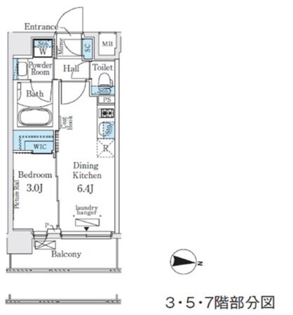 イプセ住吉の物件間取画像